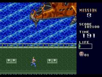 une photo d'Ã©cran de Mercs sur Sega Megadrive